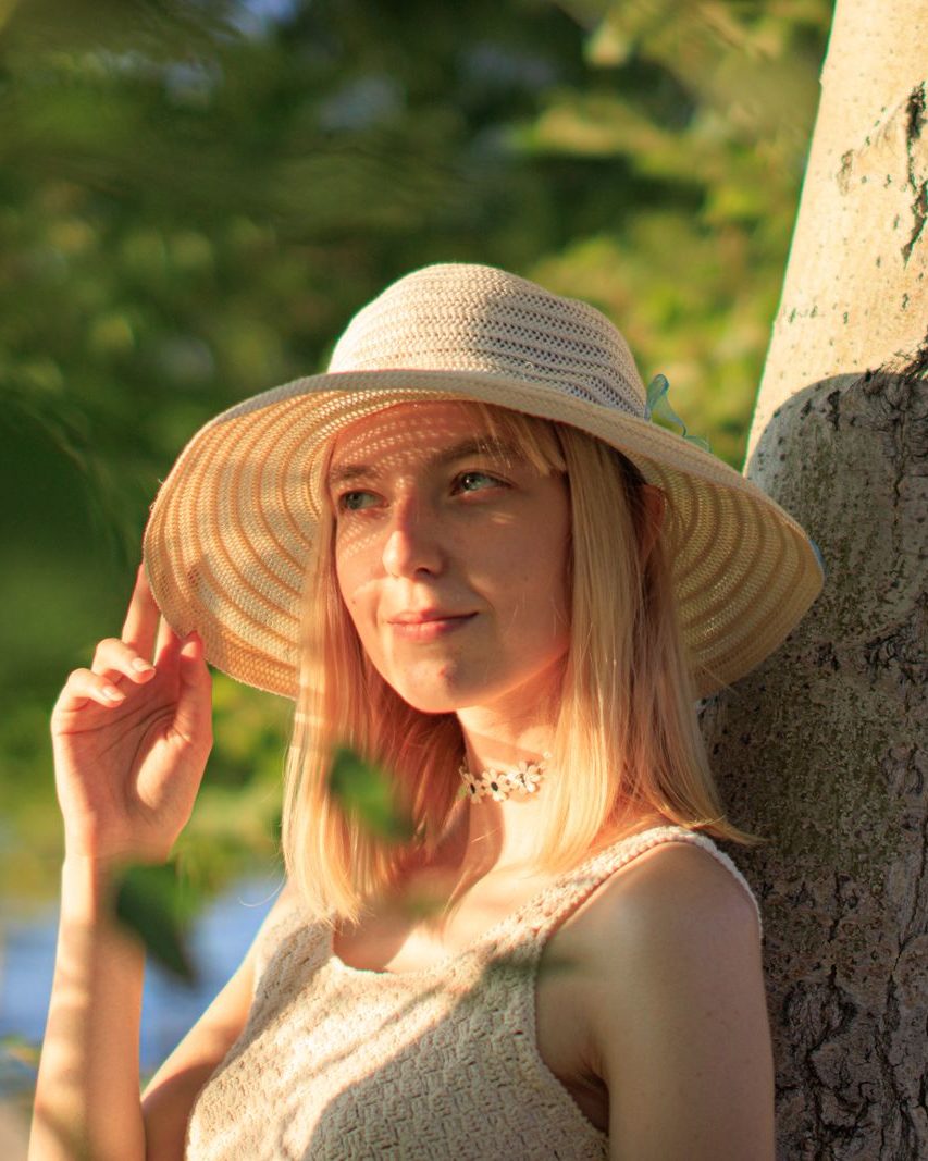Wide-Brim Straw Hat view 3
